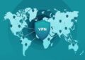 Deskripsi skematis tentang fungsi jaringan VPN