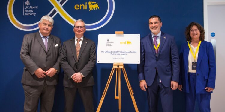 Tritium: Manajemen puncak ENI dan UKAEA mempresentasikan kemitraan untuk pengembangan H3AT